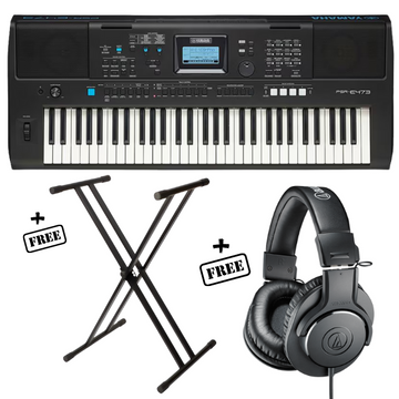 Yamaha PSR E473 Bundle