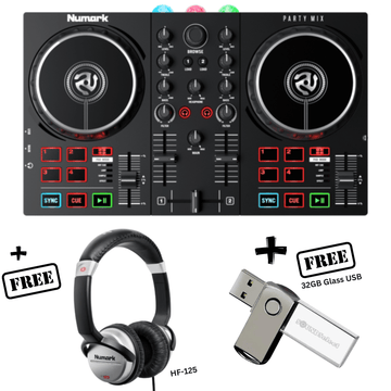 Numark Partymix II (FREE NUMARK HF125 & 32GB USB)