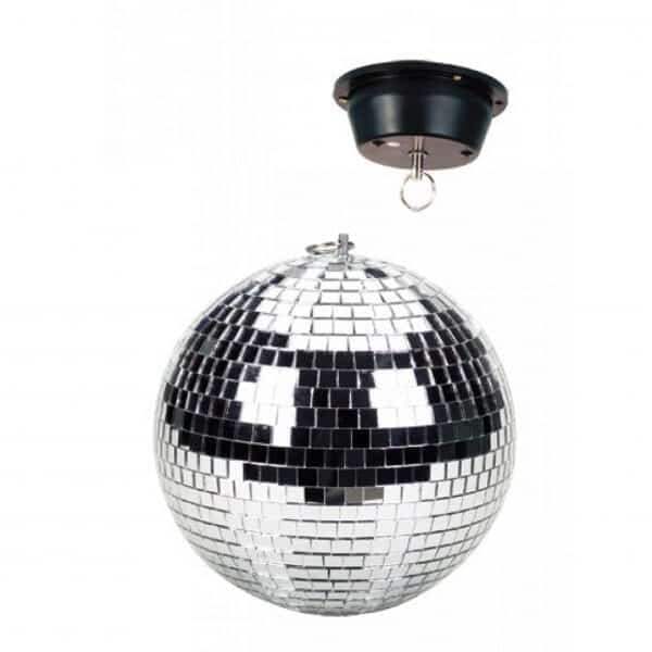 BeamZ MB30 Discokugel 30 cm, Spiegelkugel, Disco Ball, Party Gadgets, Spiegelball mit stabiler Metallöse, Partylichteffekt für Clubs, Bars und Discotheken BeamZ MB30 Discokugel 30 cm, Spiegelkugel, Disco Ball, Party Gadgets, Spiegelball mit stabiler Metallöse, Partylichteffekt für Clubs, Bars und Discotheken