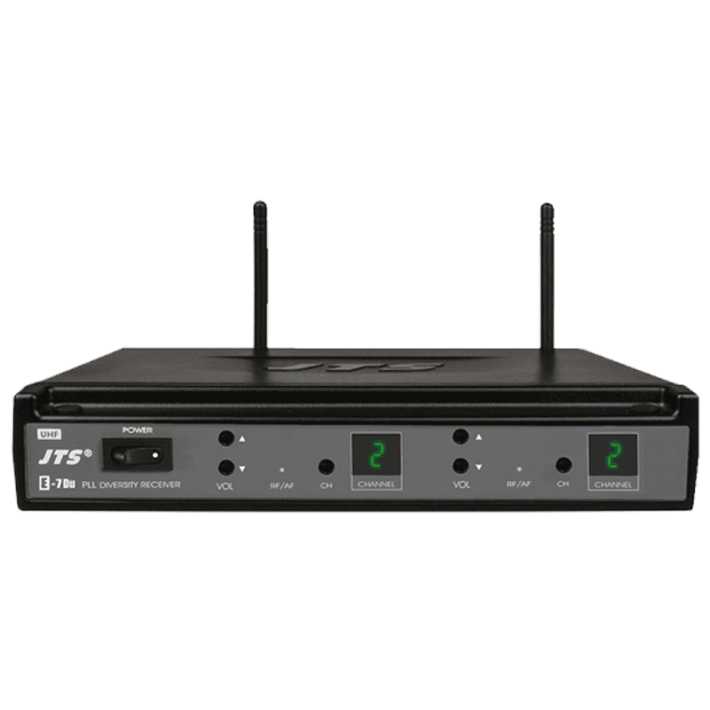 JTS E-7Du DUAL RECEIVER DIVERSITY UHF 518-542MHz