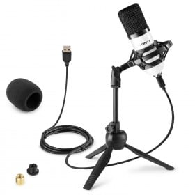 Vonyx CM300W STUDIO MICROPHONE USB WHITE