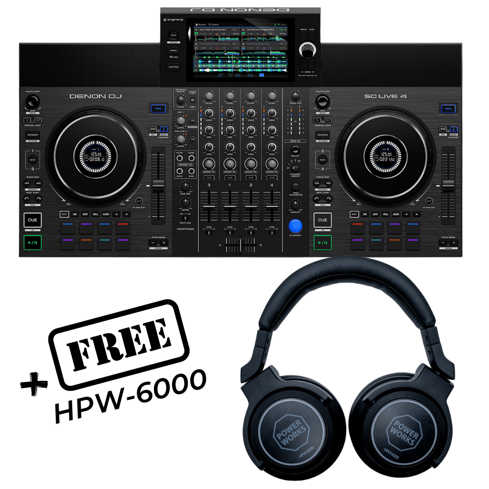 Denon SC Live 4 (FREE POWERWORKS HPW6000) | Sound Select ZA