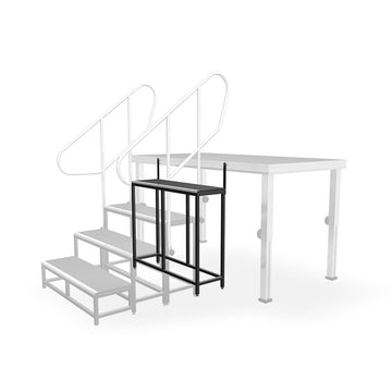 ALUSTAGE W.SSS 04.03.00 CZ STAIRS 1 STEP 800MM
