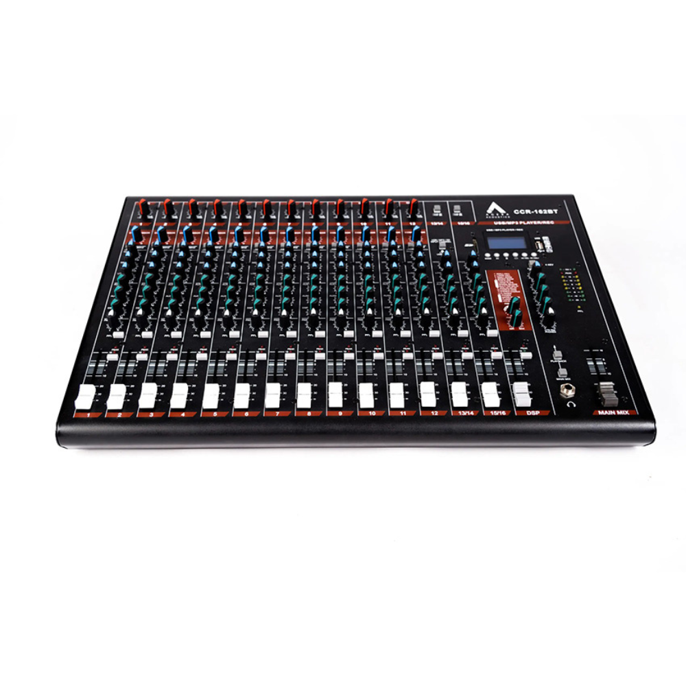 Agera Acoustic CCR-162BT – 16 Channel Analog Mixer | Sound Select ZA