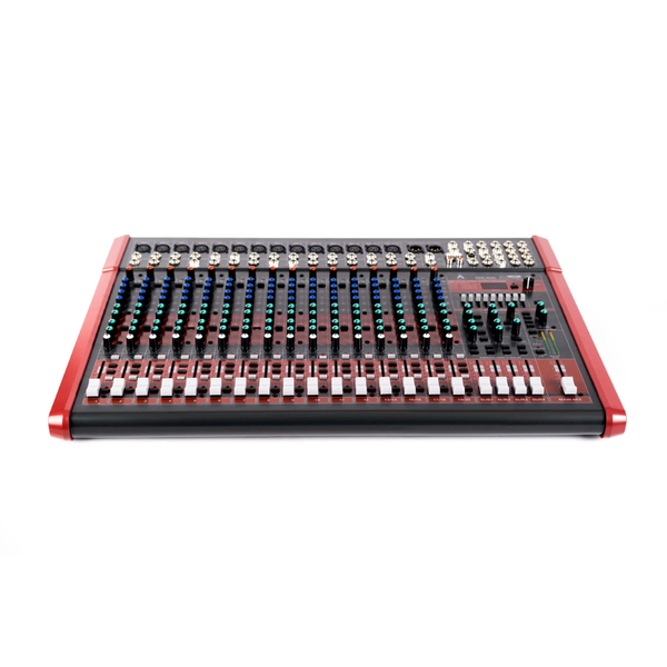 Agera Acoustics CCR-224U – 22 Channel Analog Mixer w/ FX/BT/USB/SD