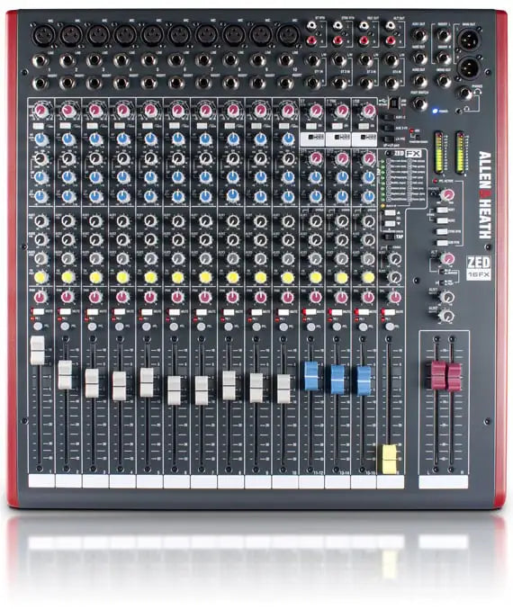 Allen & Heath ZED-16FX 16-Channel Mixer | Sound Select – Sound