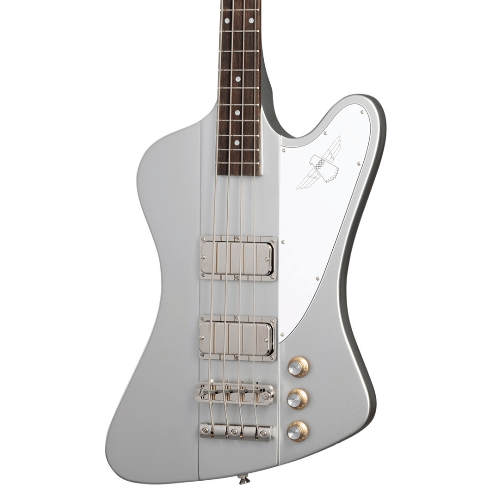 Epiphone EIGTB6-SIM Thunderbird ’64 Bass Silver Mist Incl Bag