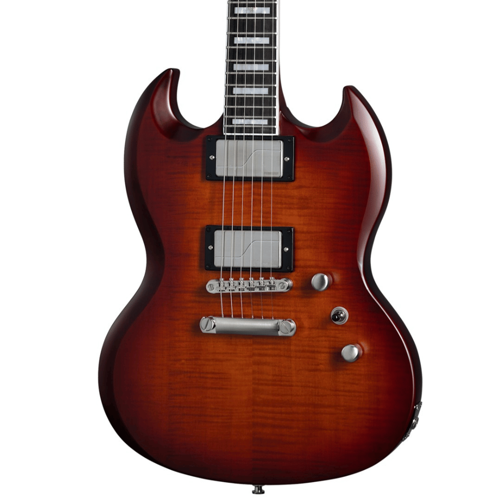 Epiphone EISGY-ABT SG Prophecy Aged Bengal Tiger Burst+Bag