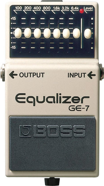 BOSS GE7 Equalizer Guitar Effects Pedal