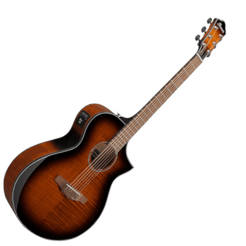 Ibanez AEWC400AMS Acoustic-electric Guitar – Amber Sunburst