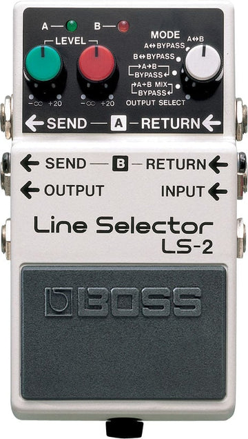 BOSS LS2 Line Selector Guitar Effects Pedal