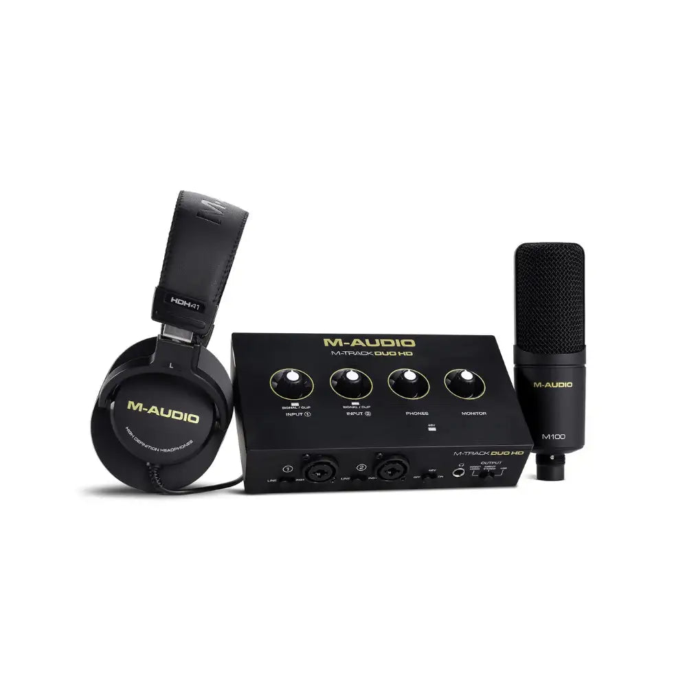 M-AUDIO M-TRACK DUO HD オーディオインターフェイス M-Audio M-Track Duo Pack | Sound Select ZA