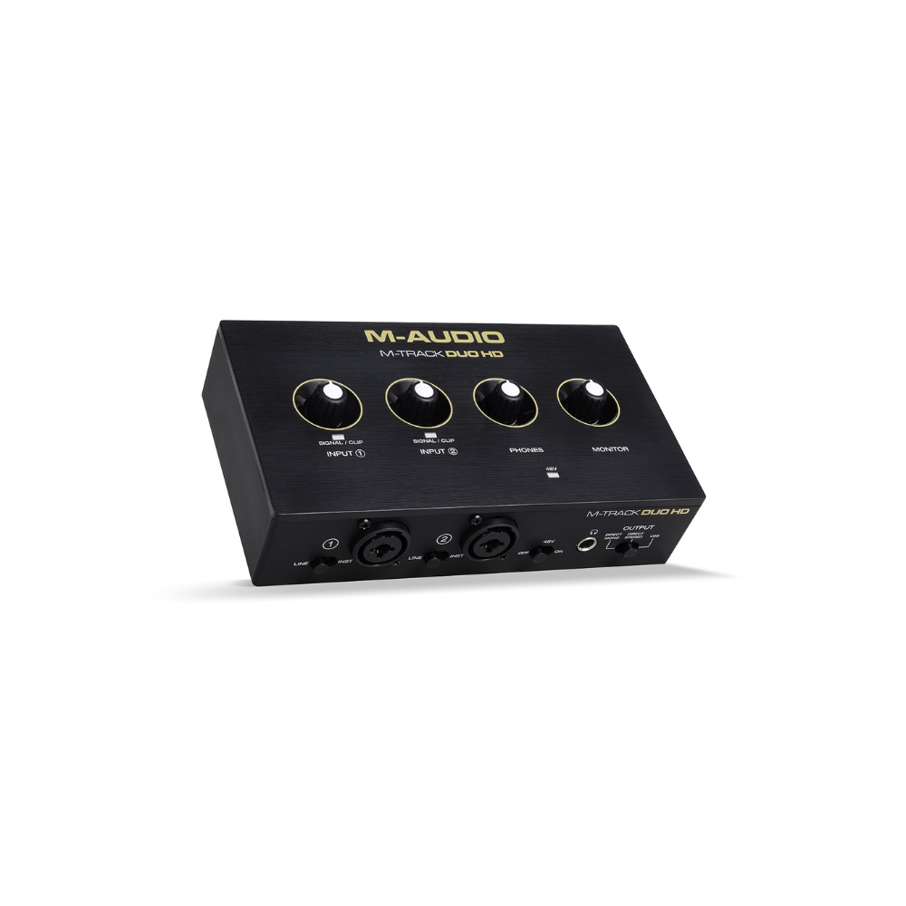 M-Audio audio interface on a white background
