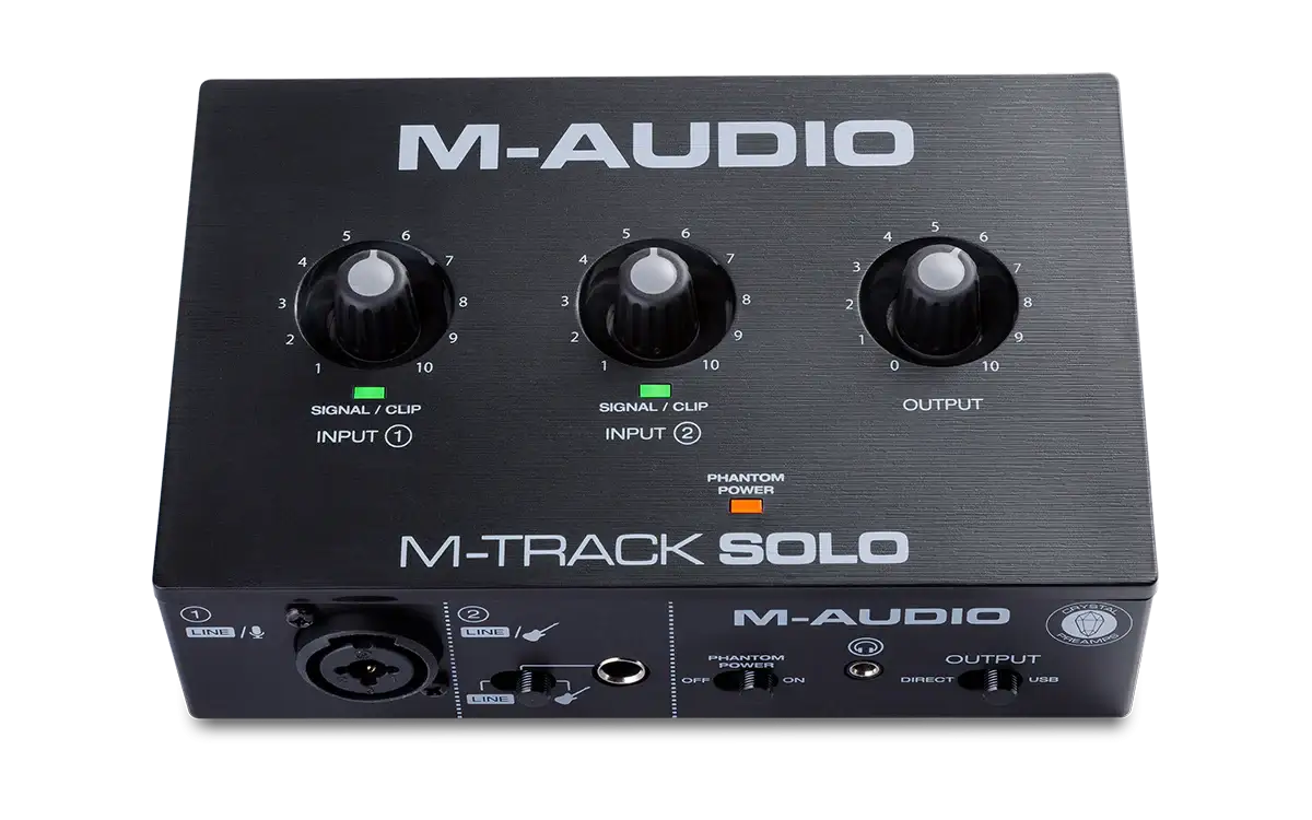 M-Audio M-Track Solo USB Audio Interface | Sound Select – Sound