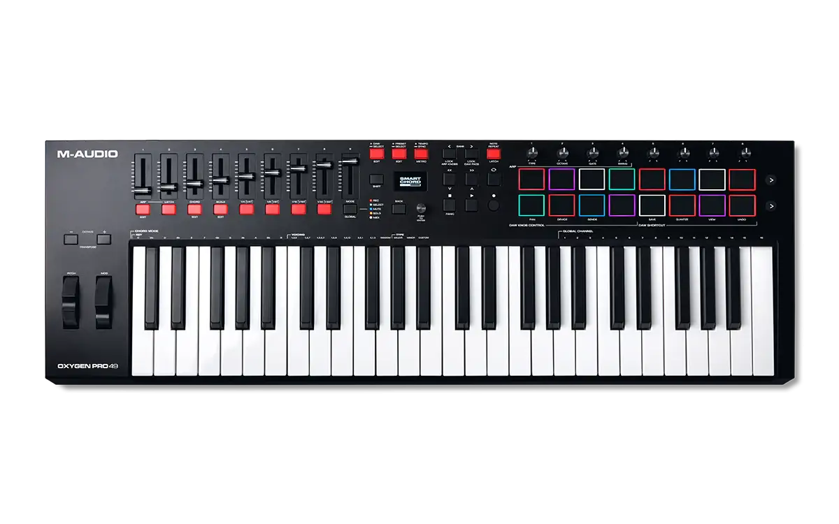 M-AUDIO Oxygen Pro 49 MIDIキーボード M-Audio Oxygen Pro 49 | Sound Select – Sound Select ZA