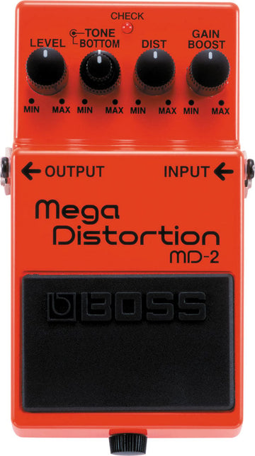 BOSS MD2 Mega Distortion Guitar Effects Pedal