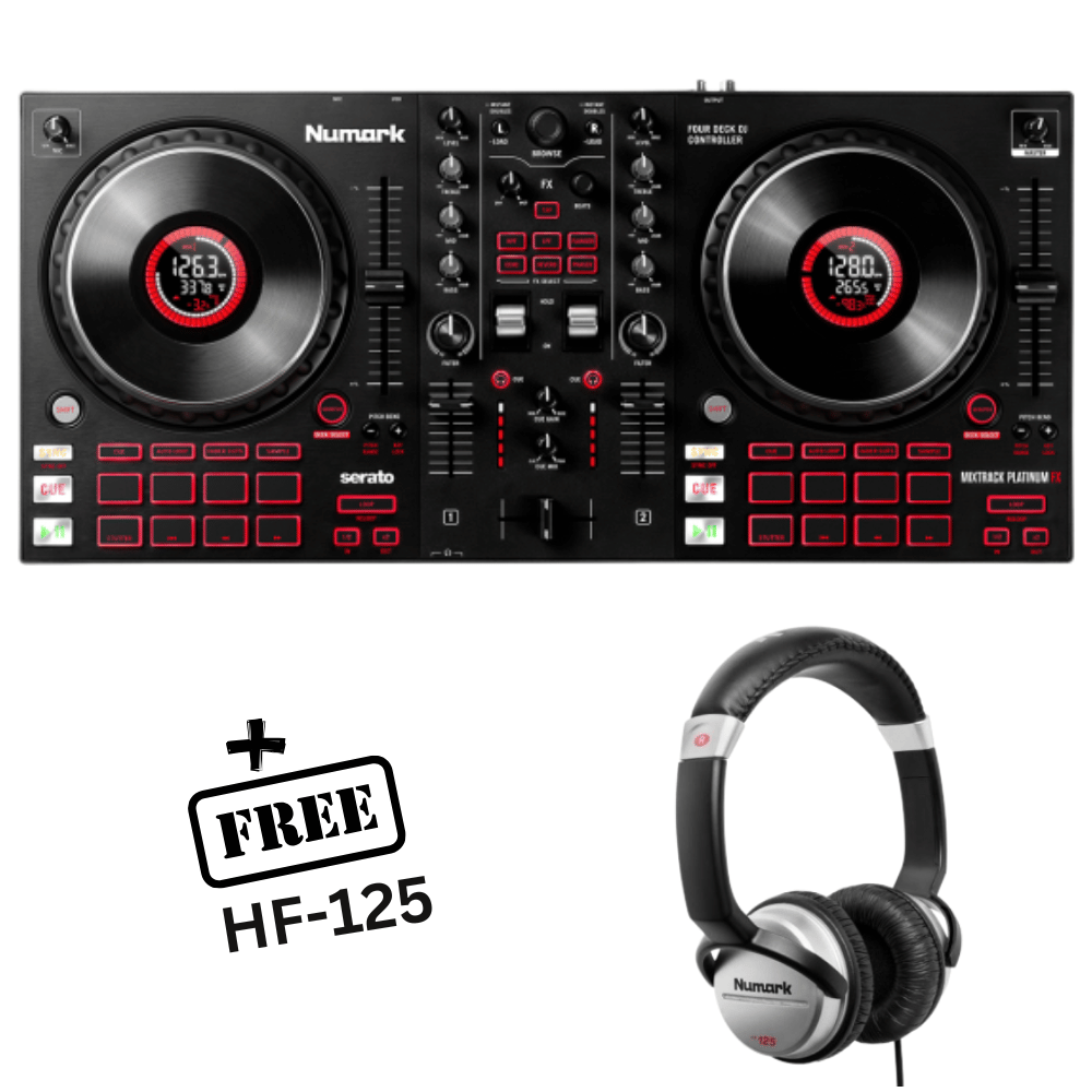 Numark Mixtrack Platinum FX (FREE NUMARK HF125) | Sound Select ZA