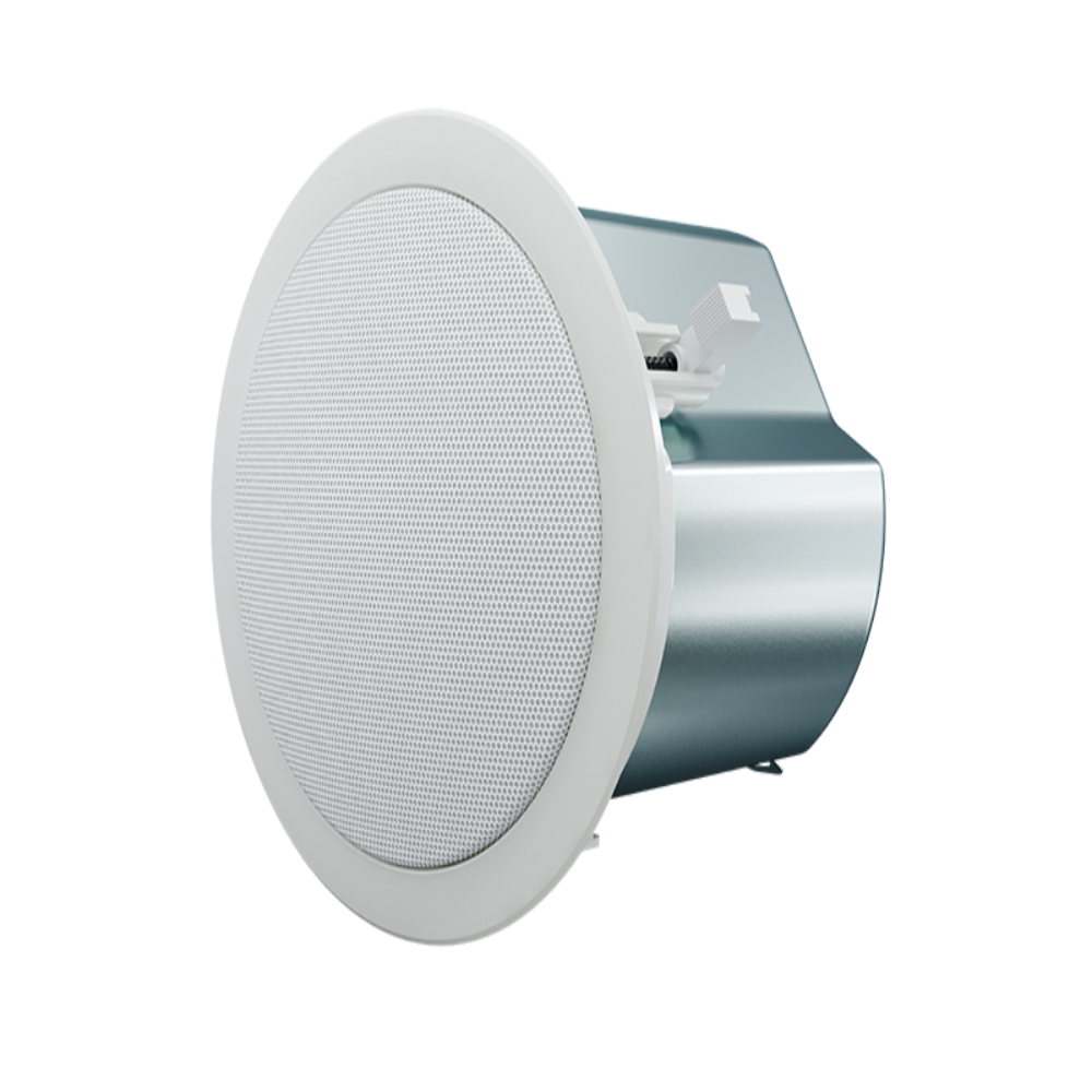 Ceiling speaker on a white background