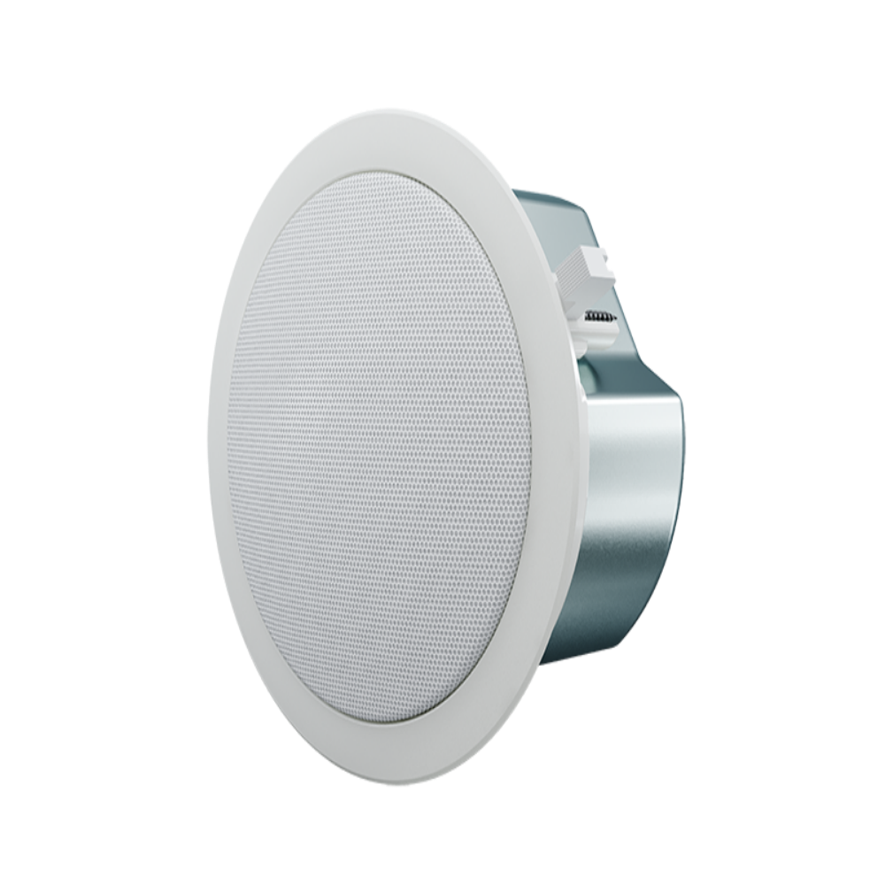 Ceiling speaker on a white background