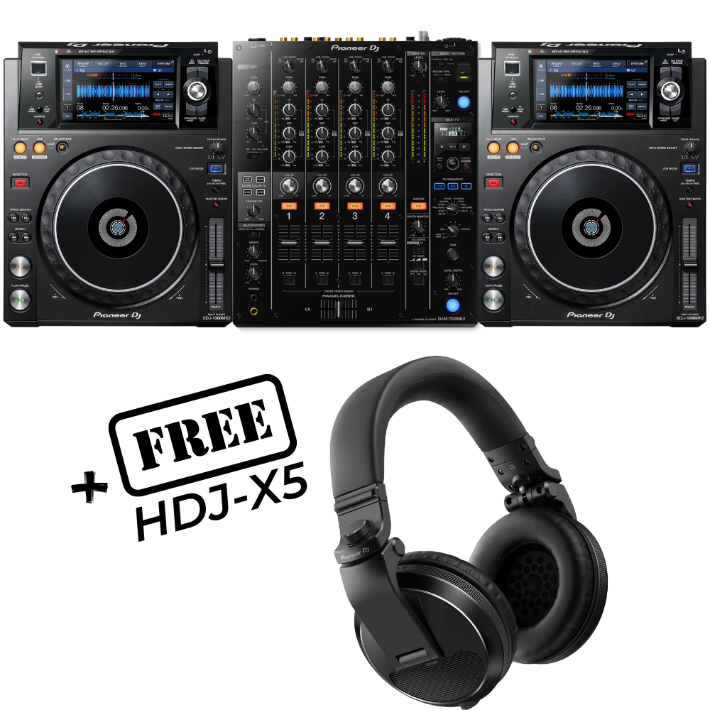 Pioneer XDJ1000MK2 + DJM750MK2 Bundle | Sound Select ZA Pioneer XDJ1000MK2 + DJM750MK2 Bundle | Sound Select ZA