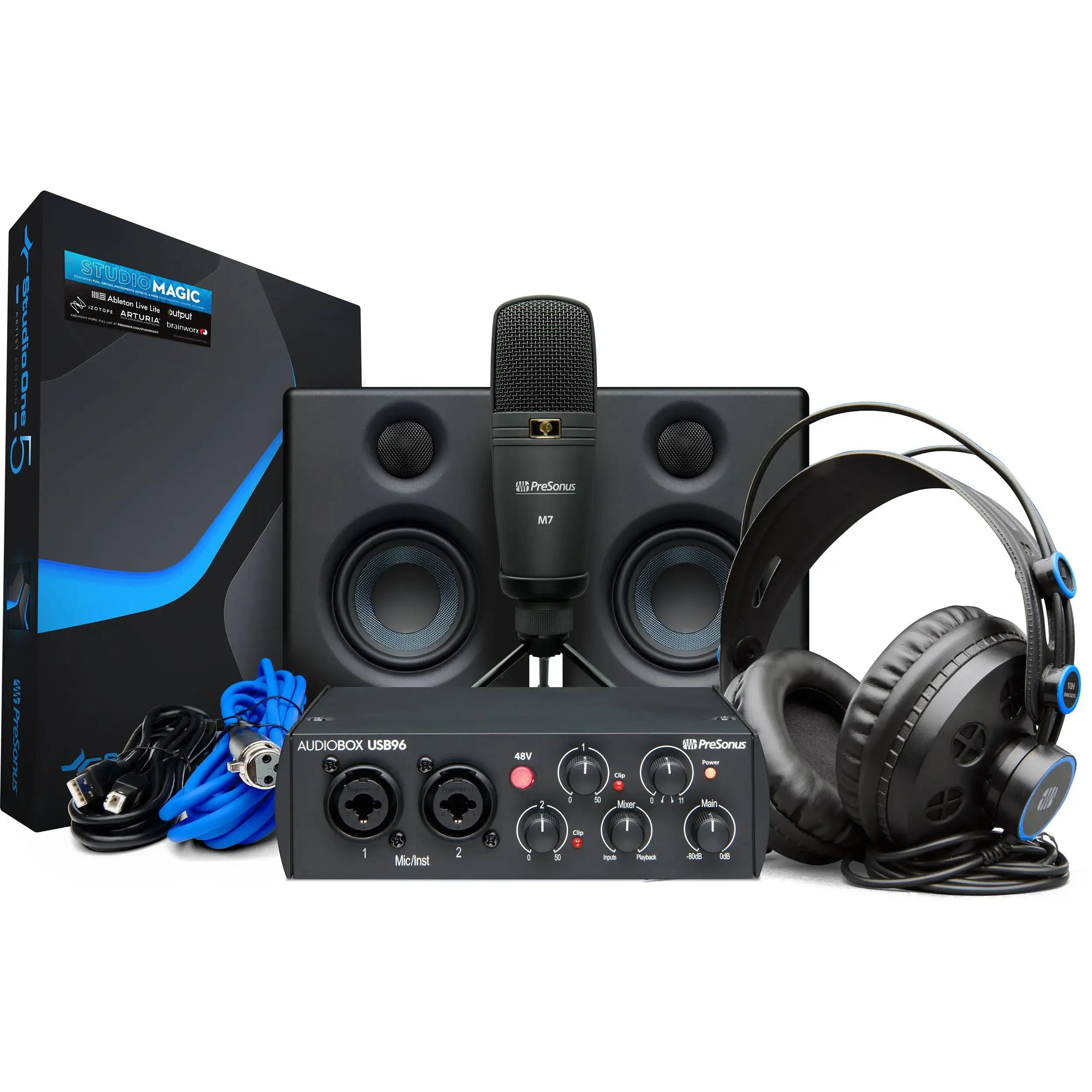 Presonus Audiobox 96 Complete Bundle Recording Pack | Sound Select ZA