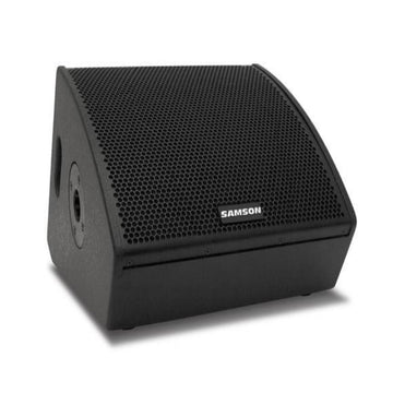 Black Samson speaker on a white background