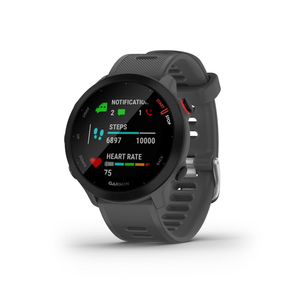 Garmin Forerunner 55 Smartwatch - Monterra Grey - 010-02562-13
