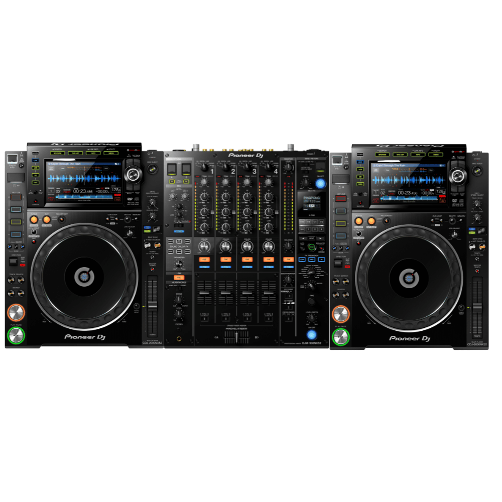 Secondhand Pioneer DJ CDJ-2000NXS2 (PAIR) + DJM-900NXS2 | Sound