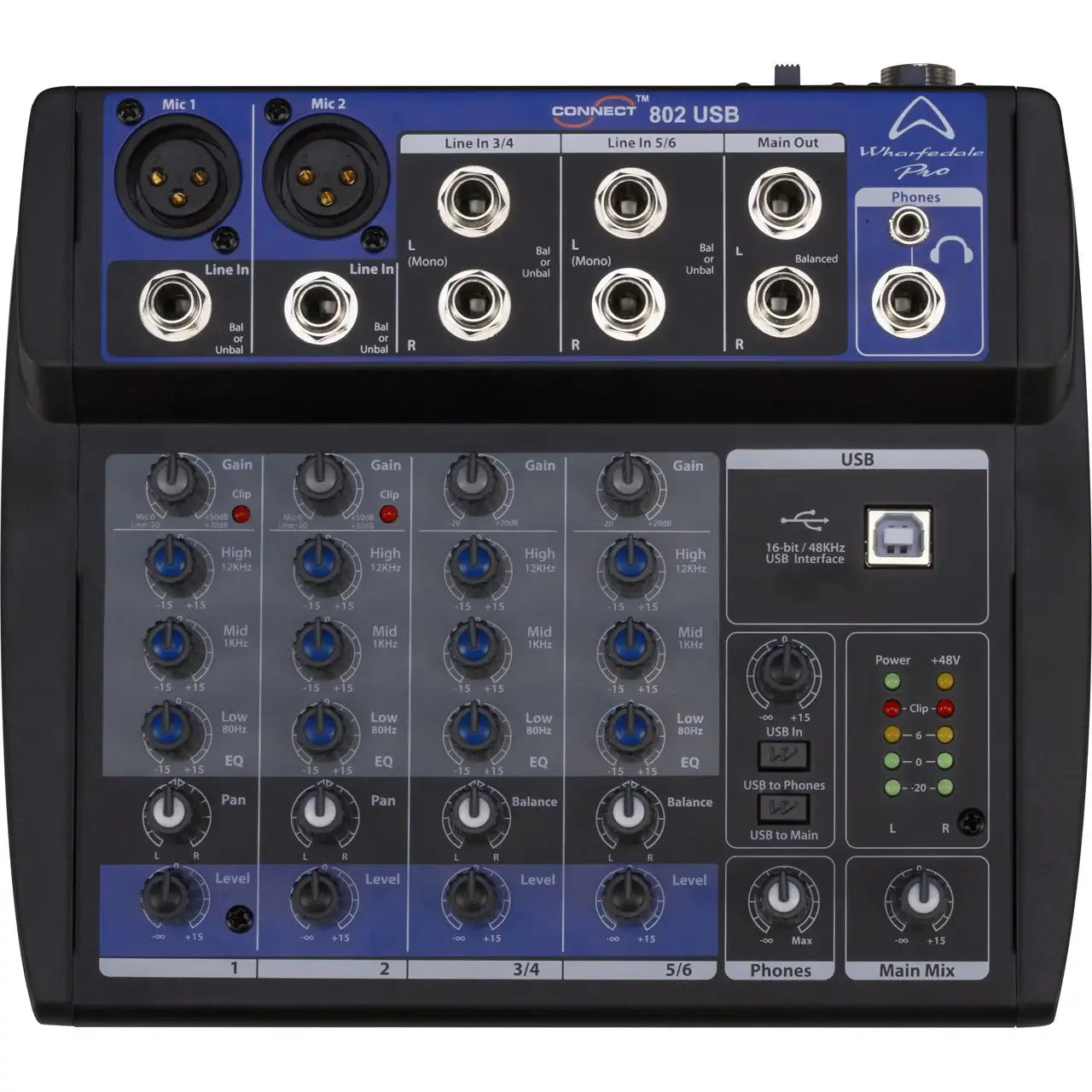 Wharfedale CONNECT 802USB Mixer | Sound Select – Sound Select ZA