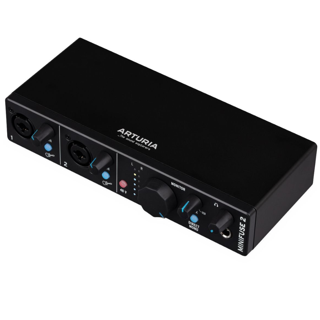 Arturia MiniFuse 2 USB-C Audio Interface (Black)