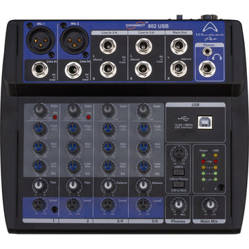 Wharfedale CONNECT 802USB Mixer