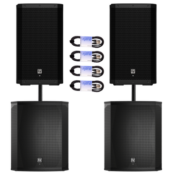ElectroVoice ZLX15 G2 & ELX200-18SP Bundle