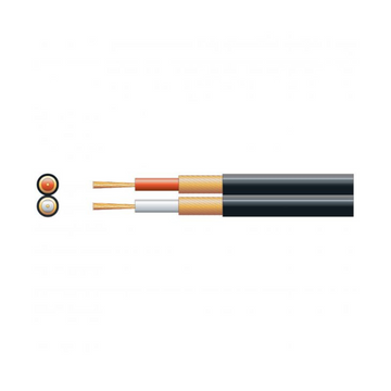 Filo RX38 FIG 8 SCREEN CABLE 2CORE BLACK 100M
