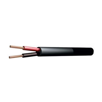 Filo SPEAKER CABLE 1.0MM ROUND BLACK