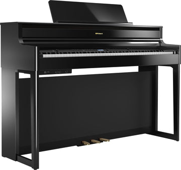 Roland HP704 Digital Home Piano – Charcoal Black
