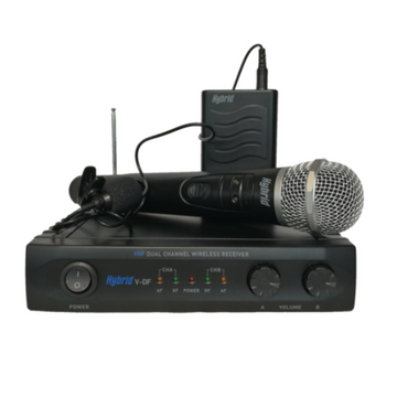 Demo Hybrid V-DF Handheld and Headset Wireless System
