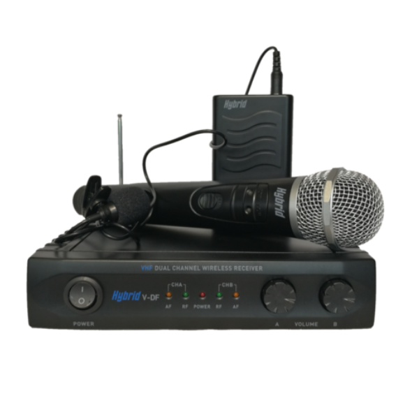 Demo Hybrid V-DF Handheld and Headset Wireless System