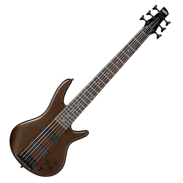 Ibanez GSR206B-WNF 6 String Bass Guitar Walnut Flat