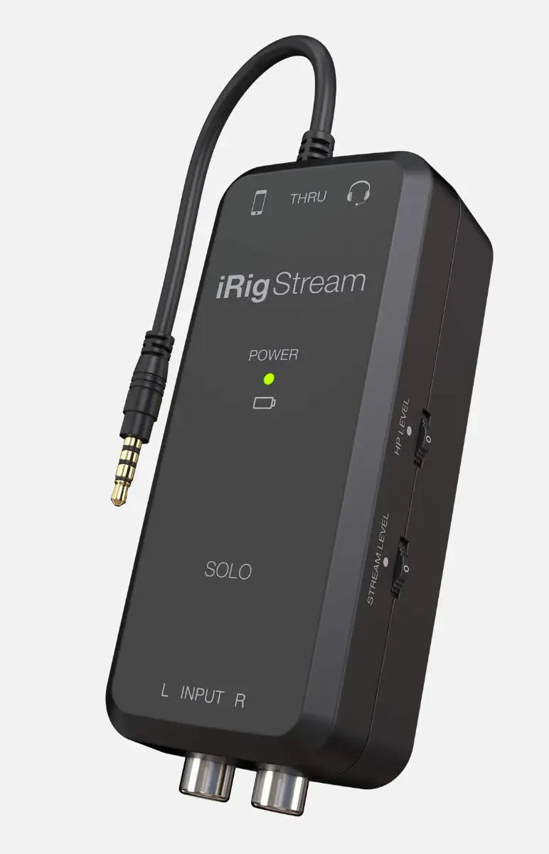 iRig Stream 美品 IK Multimedia iRig Stream Solo | Sound Select ZA