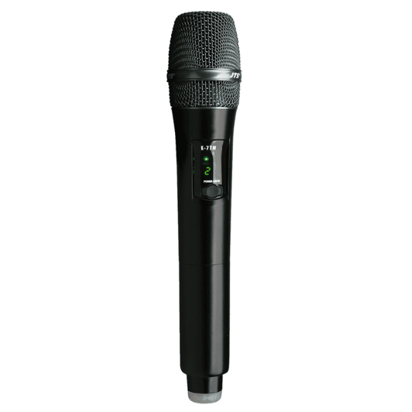 JTS E-7TH REPLACEMENT HANDHELD MICROPHONE DIVERSITY UHF 518-542 Mhz