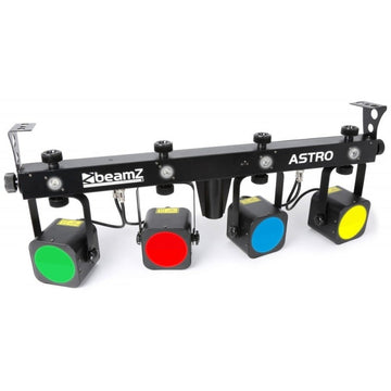 Beamz LED Astro ParBar 4-WAY Kit 20W Cob DMX No Stand