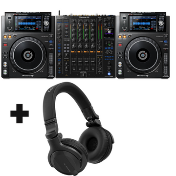 Pioneer XDJ1000MK2 & DJM-A9 Bundle