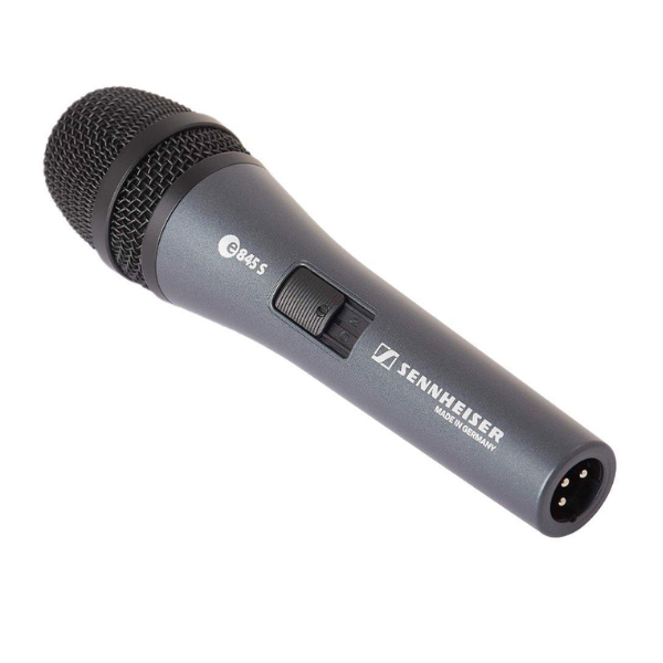 Sennheiser e 845-S Super-Cardioid Dynamic Microphone w/ Switch