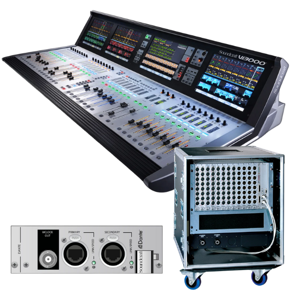 Secondhand Soundcraft VI3000 Combo Secondhand 96-channel Digital Mixer