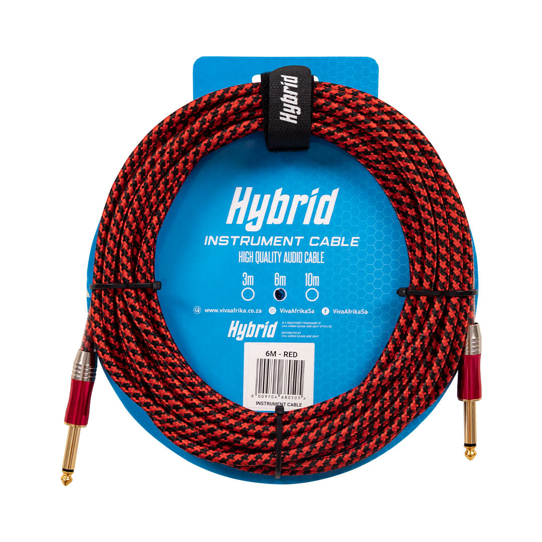 Hybrid Jack-Jack Red 6M Woven Instrument
