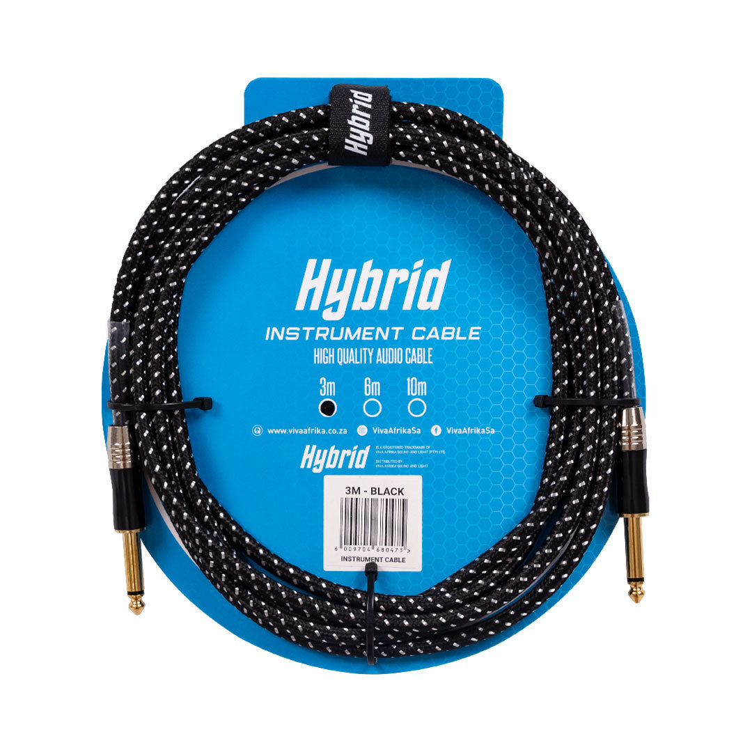 Hybrid Jack-Jack Black 3M Woven Instrument