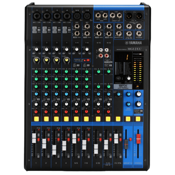 Yamaha MG12XU 12-Channel Mixer with Effects