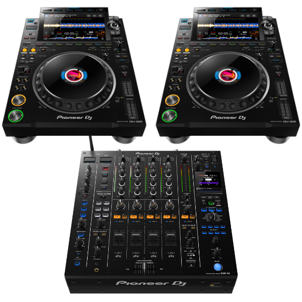 Pioneer CDJ3000 + DJM-A9 Bundle