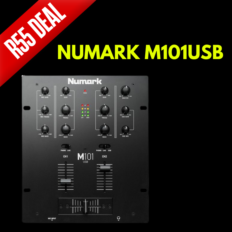R55 Numark M101 USB