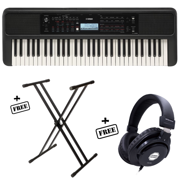 Yamaha PSR-E383 Bundle